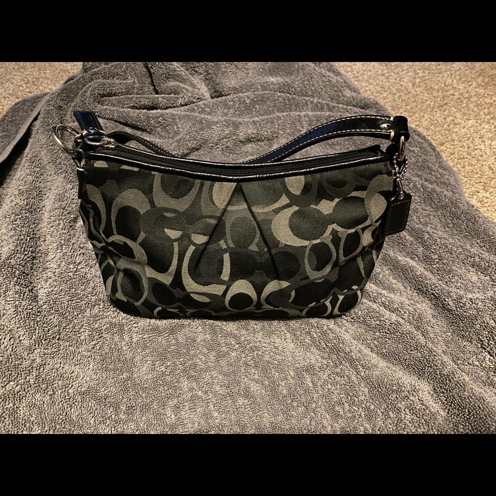 Coach. Black and gray.